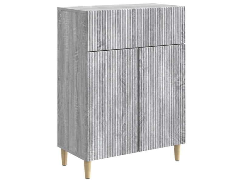  Buffet - bahut - meuble de rangement sonoma gris 66 x 34,5 x 90 cm bois d'ingénierie  - Conforama A