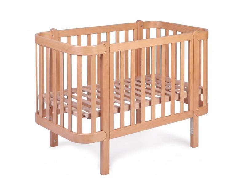  Yappyétude - lit bébé 120x60 cm - naturel 4754010385799 - Conforama A