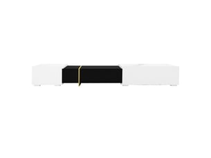 Meuble tv coloris noir 140 cm   