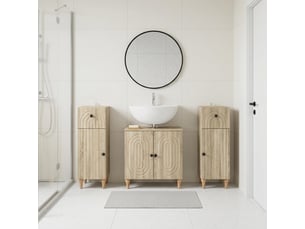 Ensemble de meuble de salle de bain 3 pièces alkmaar cf63289