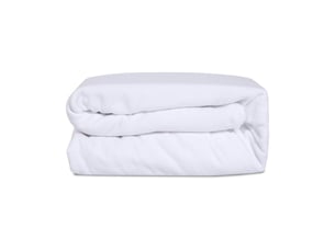 Protège matelas confort 220 gm² 140x190 cm - bonnet 28 cm - doux et absorbant