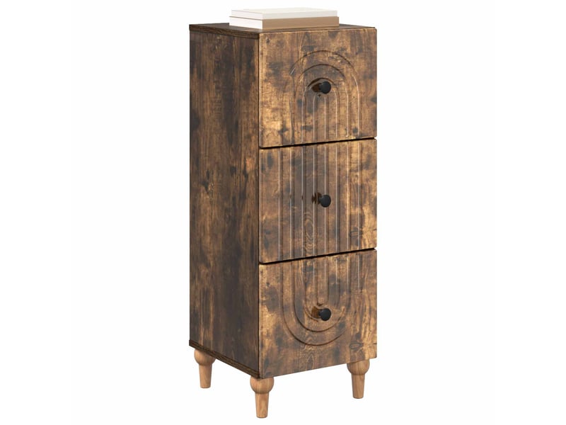  Armoire de rangement bureau, armoire à tiroirs 33 x 34.5 x 90 cm bois d'ingénierie shl826  - Conforama C