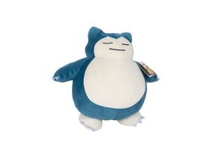 Peluche ronflex snorlax position endormie 45 cm ultra douce