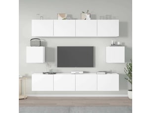 Meuble tv coloris blanc 80 cm <strong></strong>  <strong></strong>