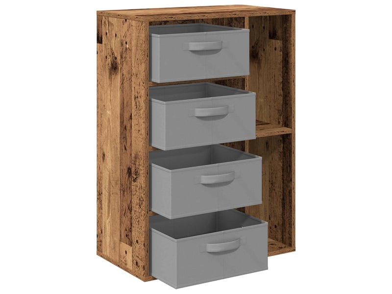  Buffet - bahut - meuble de rangement bois ancien 60 x 33,5 x 84 cm  - Conforama E