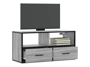 Meuble tv coloris gris 80 cm <strong></strong> <strong></strong>