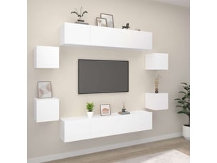Meuble tv coloris blanc 80 cm <strong></strong>  <strong></strong>