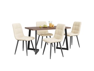 Ensemble table rectangulaire  4 chaise(s)  <strong>MODENUIT </strong> <strong></strong> 