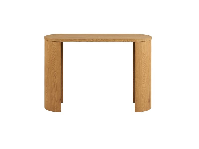 Riis-console bois naturel 114 cm  - Conforama A