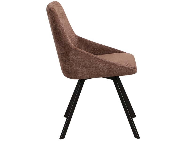  Selsey yanii - chaise pivotante - 50 cm - chenille marron Yanii - Conforama D