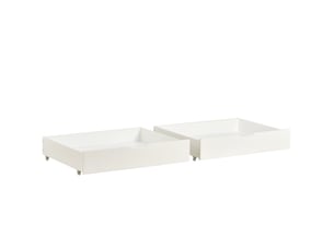 Lit avec rangement 90x200 cm    coloris blanc