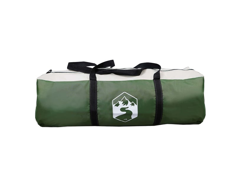  Tente de fête, tente de camping vert 600x600x400 cm polyester et acier  - Conforama D