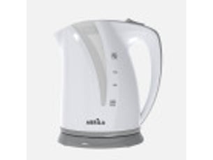 Bouilloire électrique fabrilamp peru 2 l 2200 w blanc et gris