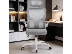 Chaise de bureau <strong>STILVORA</strong> <strong></strong> avec assise réglable en hauteur