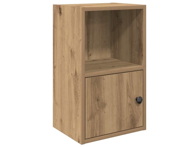  Bibliothèque, étagère de rangement chêne artisanal 31x24x52 cm bois d'ingénierie  - Conforama A