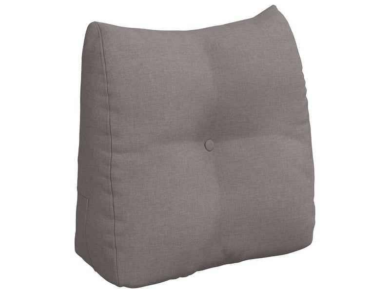  Coussin de dos, coussin de dossier taupe 45 x 24 x 50 cm tissu cf55029  - Conforama A