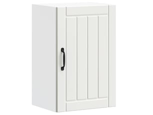 Meuble de rangement, armoire murale de cuisine lucca blanc bois d'ingénierie shl2353