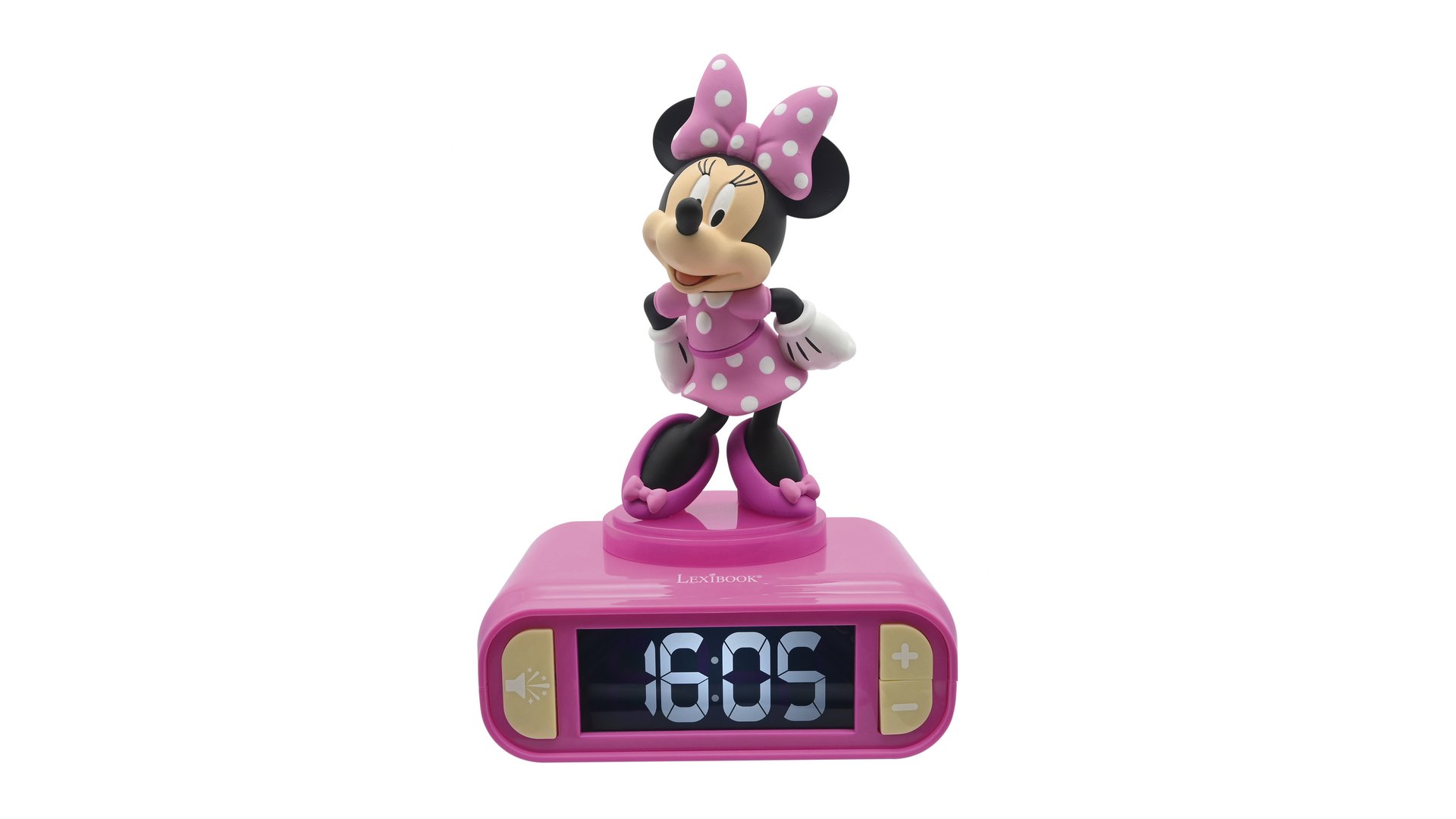 RÉVEIL DIGITAL LEXIBOOK MINNIE Rose Conforama