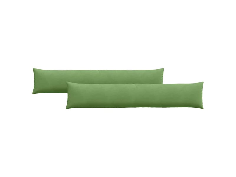  Lot de 2 coussins de canapé, coussins décoratifs vert clair 200 x 40 cm cf59168  - Conforama A