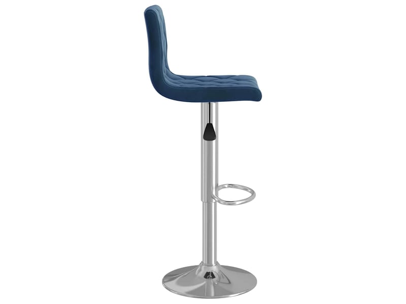  Lot de 2 tabouret de bar, chaise de bar bleu velours shl68529  - Conforama E