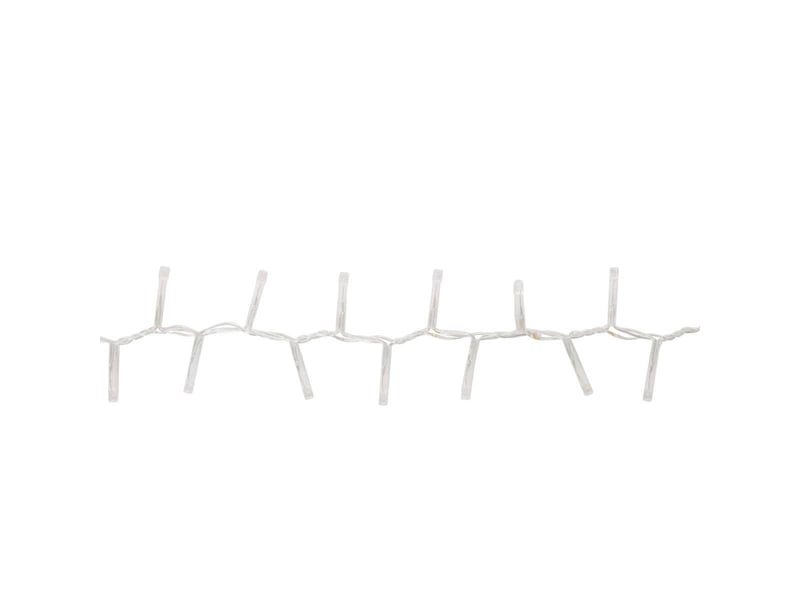  Guirlande lumineuse cluster d'extérieur 12,5 m 625 led blanc froid 13 fonctions sur secteur  - Conforama C
