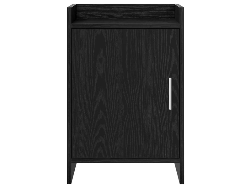  Tables de chevet - cabinet de chevet - table de nuit 2 pc chêne noir 40 x 30 x 60 cm  - Conforama D