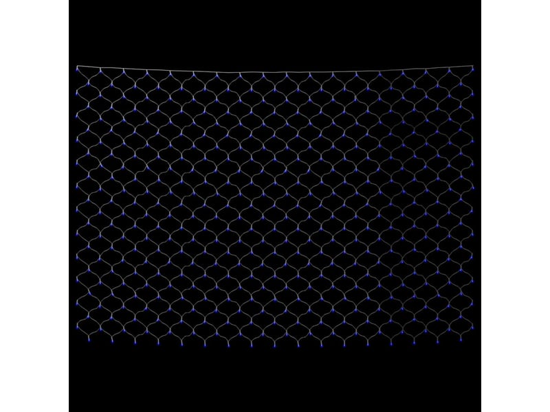 Filet lumineux bleu de noël 3x3 m 306 led intérieurextérieur  - Conforama D