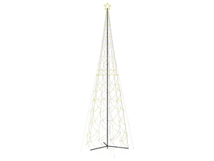 Arbre de noël cône 3000 led blanc chaud 230x800 cm cf61719