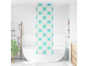 Store enrouleur de douche, store à rouleau avec cassette largeur du tissu 56 cm cf45132