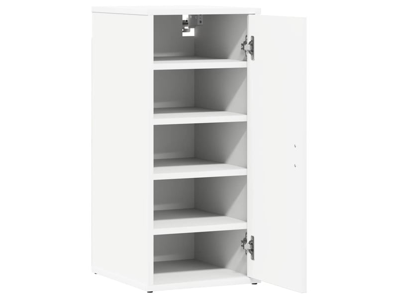  Armoires à chaussures 2 pcs, meuble à chaussures blanc 32x35x70 cm aggloméré  - Conforama D