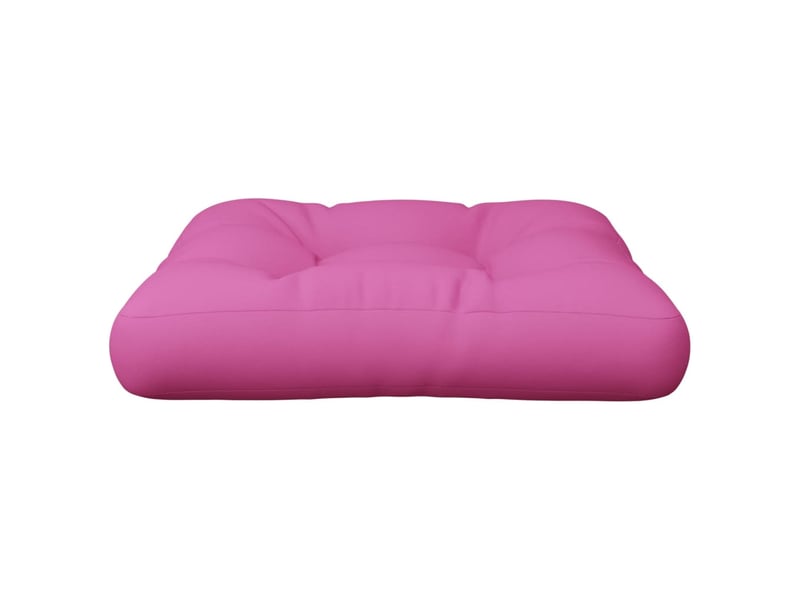  Coussin de palette, coussin de chaise, coussin de canapé rose 58x58x10 cm tissu oxford cf55431  - Conforama D