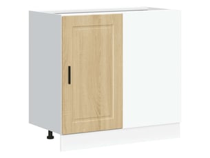 Meuble de rangement, armoire de cuisine porto chêne sonoma bois d'ingénierie shl6374