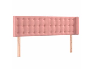 Tete de lit A poser largeur 147 cm rose