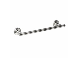 Porte-serviettes en acier inoxydable, rack en rouleau de salle de bains, single pole