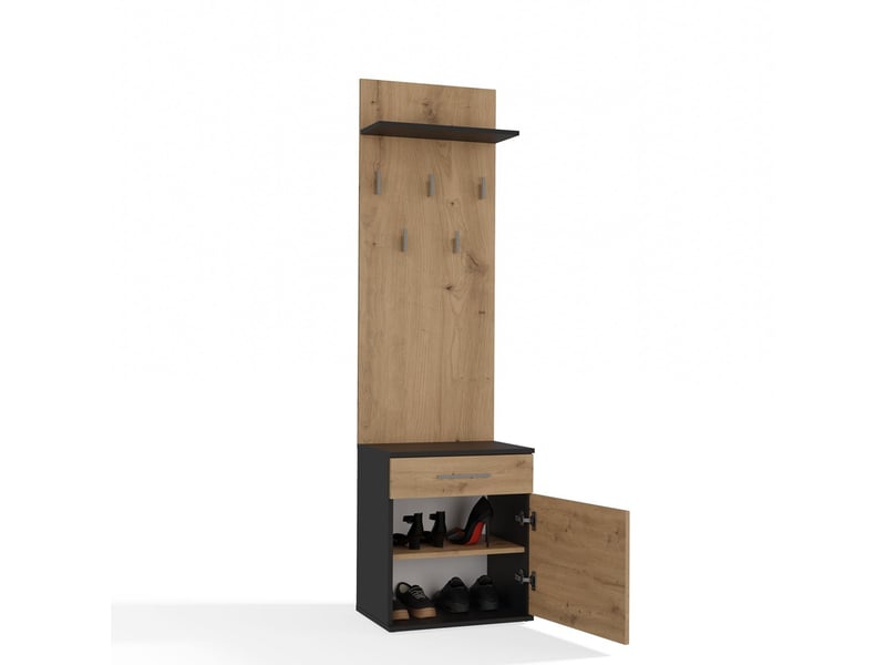  Duo duo cintre artisan anthracite  - Conforama B