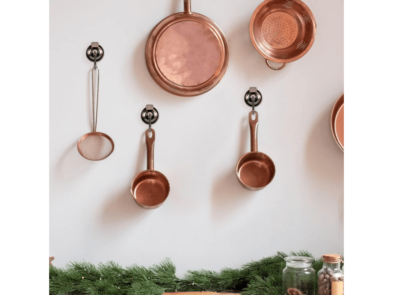  Crochets à ventouse détachables (lot de 2, bronze), de douche à salle de bain, orange FC-ZLS-04811MF - Conforama D