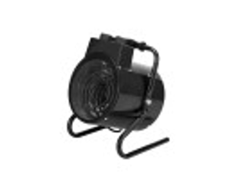  Chauffage soufflant industriel ABRILA Zenon 3000 W noir, 2 puissances, thermostat réglable, IP24 et élément inox 233123009 - Conforama B