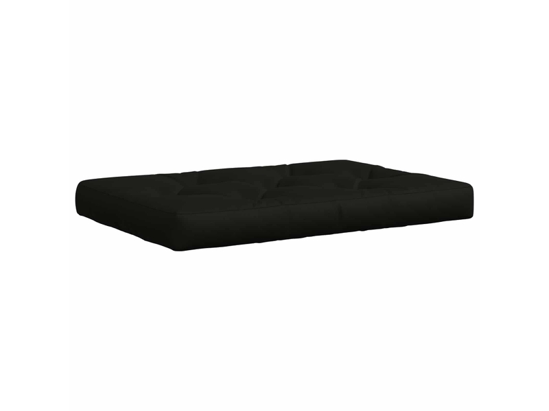  Coussin de siège en palette, coussin d'assise vianen 100 % polyester noir cf55889  - Conforama A