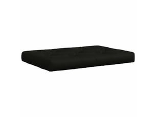 Coussin de siège en palette, coussin d'assise vianen 100 % polyester noir cf55889