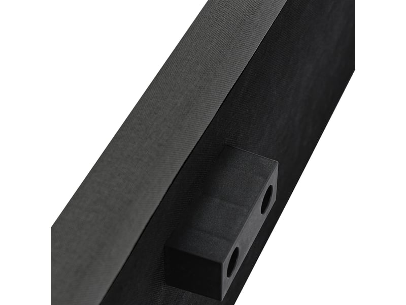 Lit coffre adulte 140 x 200 cm, lit double avec tête de lit réglable, charge 200 kg, revêtement en lin gris, sans matelas  - Conforama R