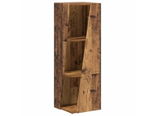 Étagère de rangement, étagère latérale 33x32x100,5 cm bois d'ingénierie shl5441