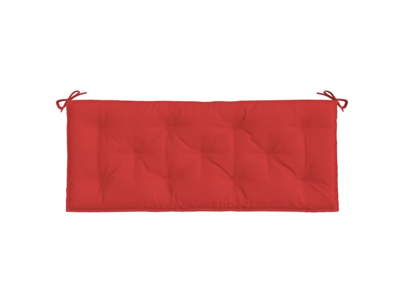  Coussin de banc de jardin, coussin d'assise rouge 120x50x7 cm tissu oxford cf52798  - Conforama D