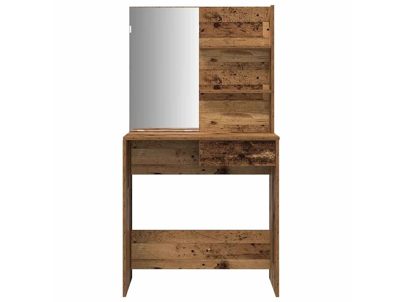  Ensemble de coiffeuse vieux bois bois d'ingénierie shl82995  - Conforama E