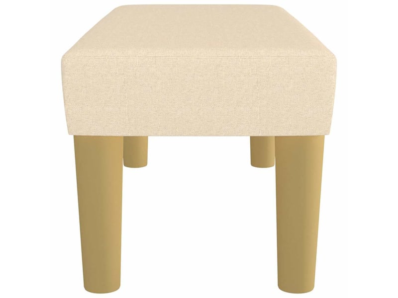  Banc d'entrée, banc d'intérieur crème 70x30x30 cm tissu shl81051  - Conforama D