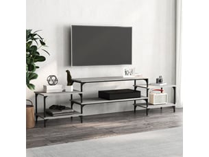 Meuble tv coloris gris 197 cm <strong></strong>  <strong></strong>
