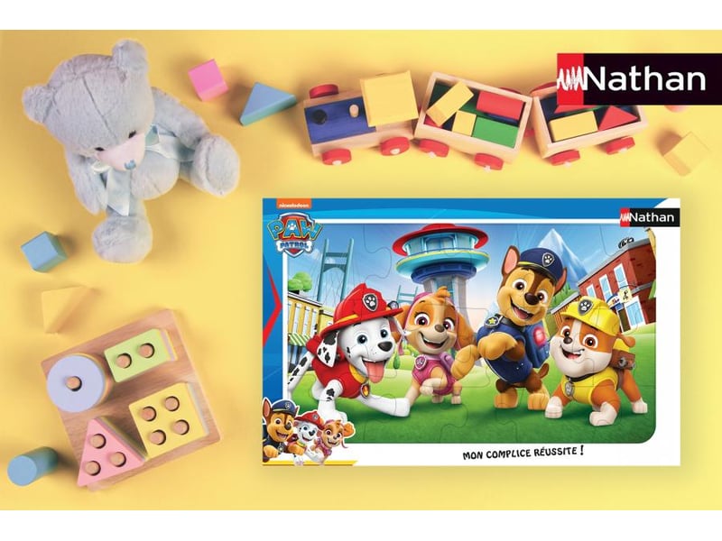  Puzzle cadre 15 p - les chiots de la patpatrouille 86184 - Conforama D