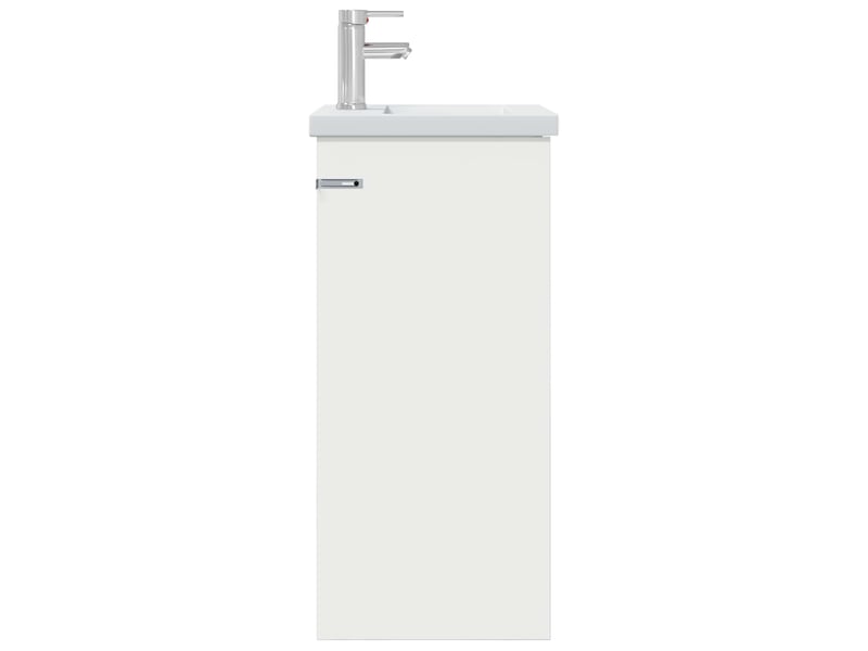  Meuble de salle de bain avec évier blanc 42x40x84.5 cm shl2618  - Conforama D