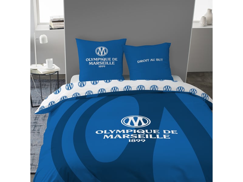  Parure de lit imprimée, om renaissance 240x220+2x63x63cm  - Conforama E