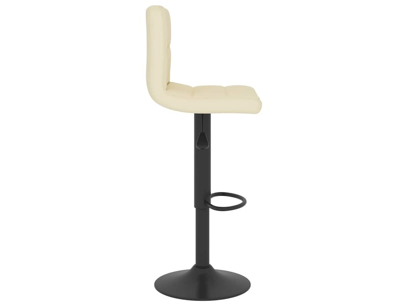  Tabouret de bar, chaise de bar crème tissu shl69444  - Conforama D