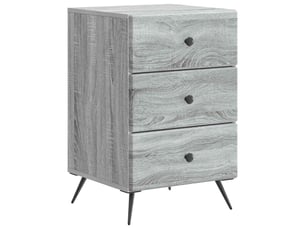 Table de chevet - cabinet de chevet - table de nuit sonoma gris 43 x 41 x 66,5 cm